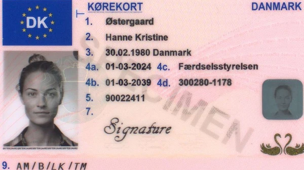 Efter det midlertidige kørekort følger det rigtige kort, som du har taget sammen med Færdselsstyrelsen